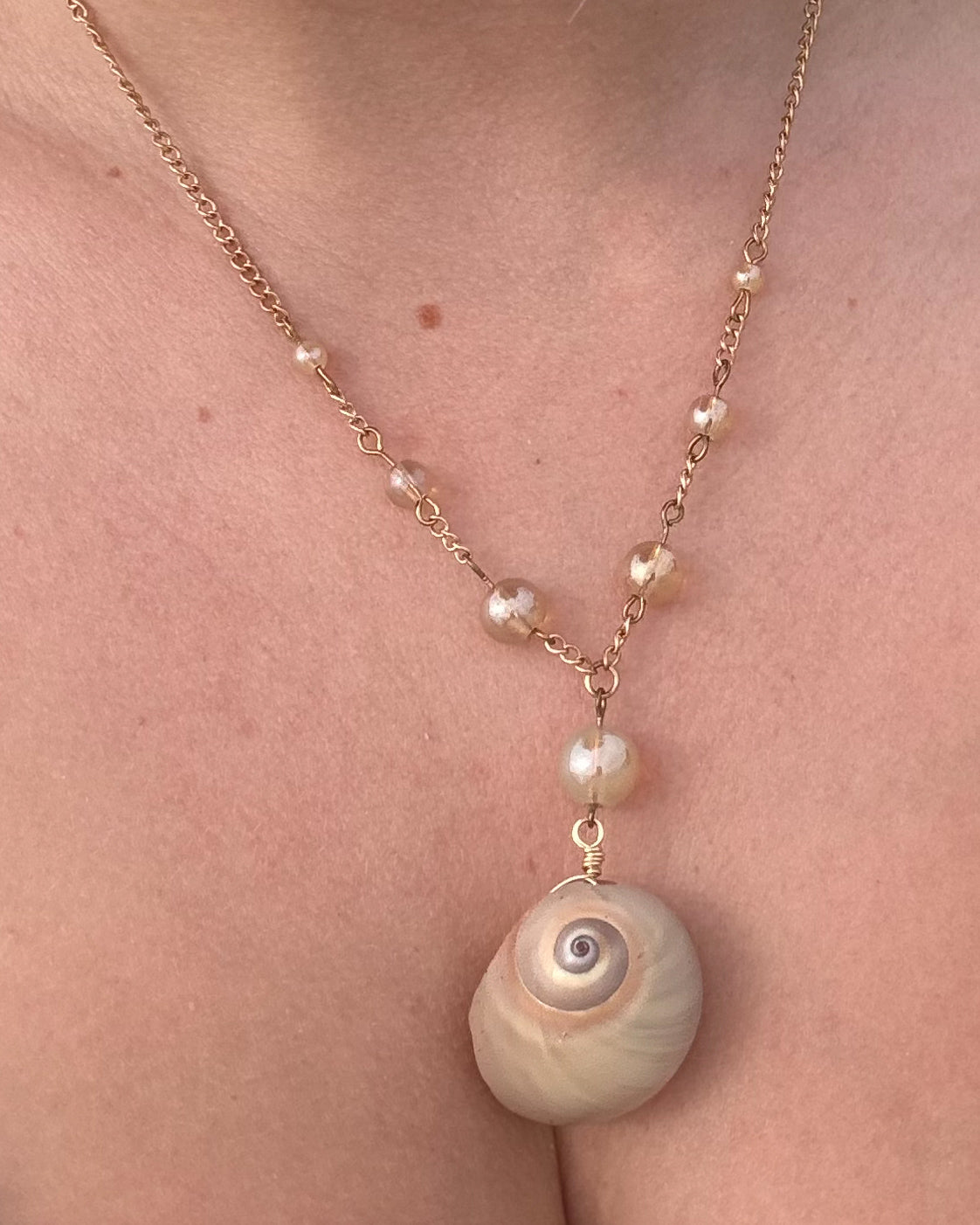 The Moon Snail Necklace