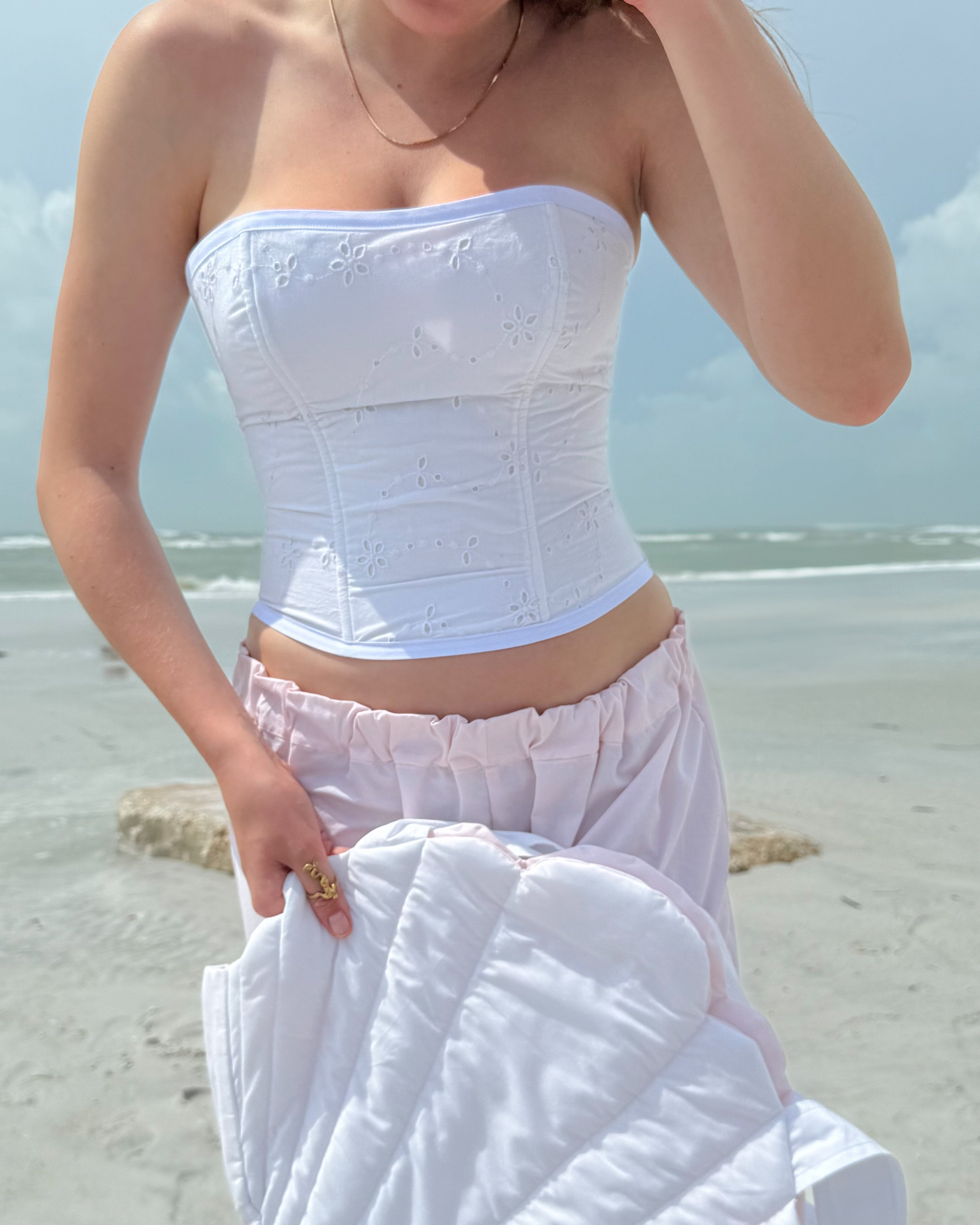 The Strapless Corset