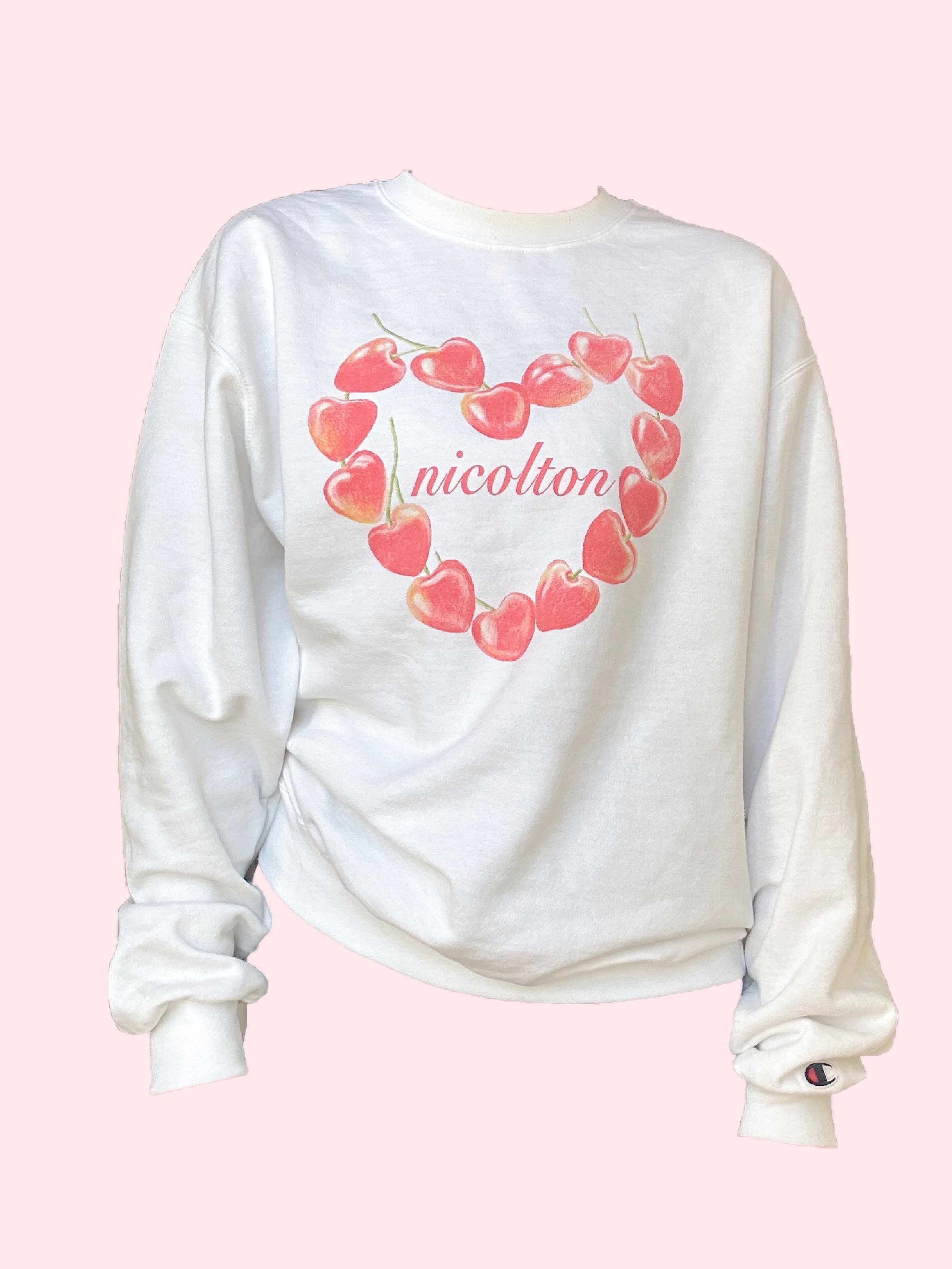 The Nicolton Cherry Sweatshirt